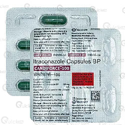 Candiforce 100 Capsule 10
