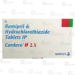 Cardace H 2.5 Tablet 15
