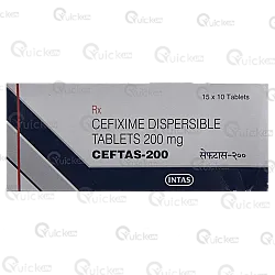 Ceftas 200 Tablet 10