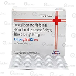 Dapaglyn M 500 Tablet 15
