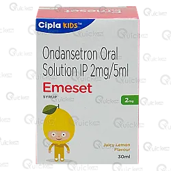 Emeset 2mg Lemon Flavour Syrup 30ml