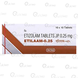 Etilaam 0.25 MG Tablet 10