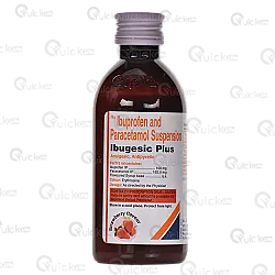 Ibugesic Plus Strawberry Flavour Suspension 100ml
