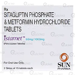 Istamet 50mg/1000mg Tablet 15