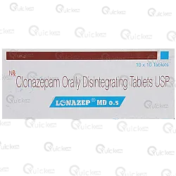 Lonazep Md 0.5 Tablet 10