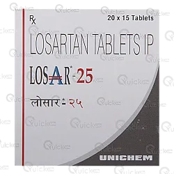Losar 25 Tablet 15