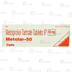 Metolar 50 Tablet 15
