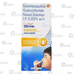 Otrivin Paediatric Nasal Drops 10ml