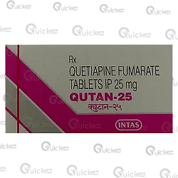 Qutan 25 MG Tablet 10