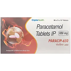 Paracip 650 Tablet 10