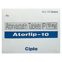 Atorlip 10 Tablet 15