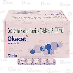 Okacet Tablet 10