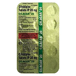 Cilacar 20 Tablet 15