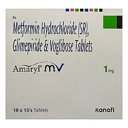 Amaryl Mv 1mg Tablet 15