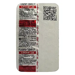 Losar 25 Tablet 15