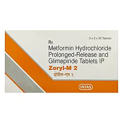Zoryl M 2 Tablet 20