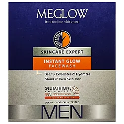 Meglow Instant Glow Men Facewash 70gm