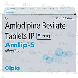 Amlip 5 Tablet 10