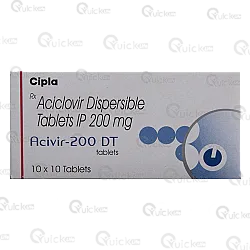 Acivir 200 Dt Tablet 10